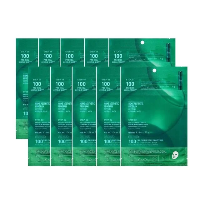Pro Cica Reedle Shot 100 2Step Hydrogel Mask Bundle Set by VT