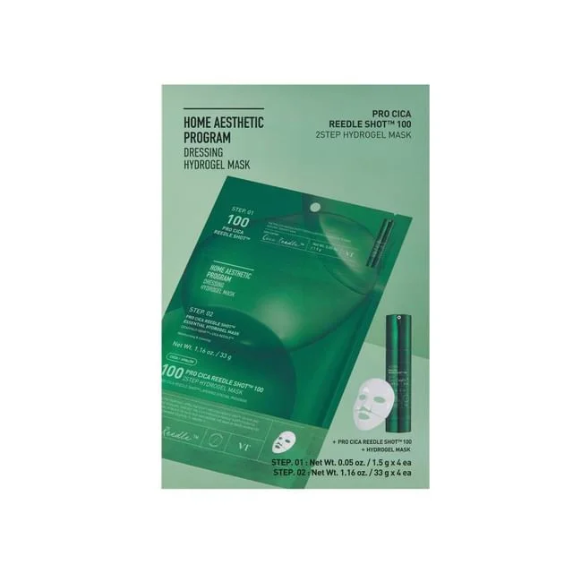 Pro Cica Reedle Shot 100 2Step Hydrogel Mask Set by VT
