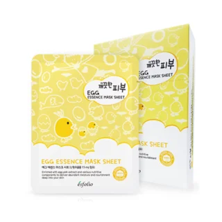 Pure Skin Egg Essence Mask Sheet Set 10pcs by Esfolio