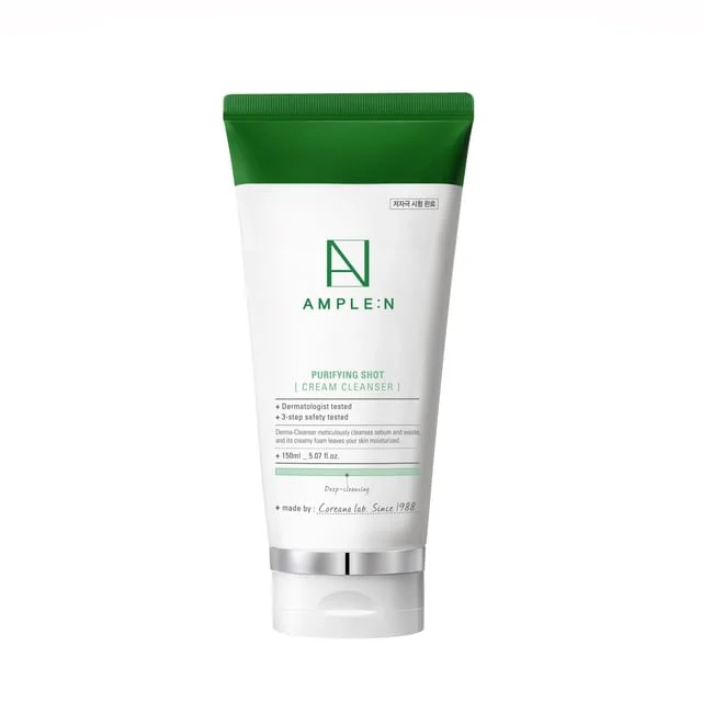 Purifying Shot Cream Cleanser by AMPLE: N