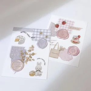 PVC Wax Seal Sticker (various designs) by OH.Leely