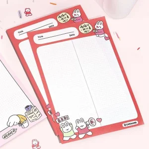 Rabbit B5 Memo Pad (various designs) by OH.Leely