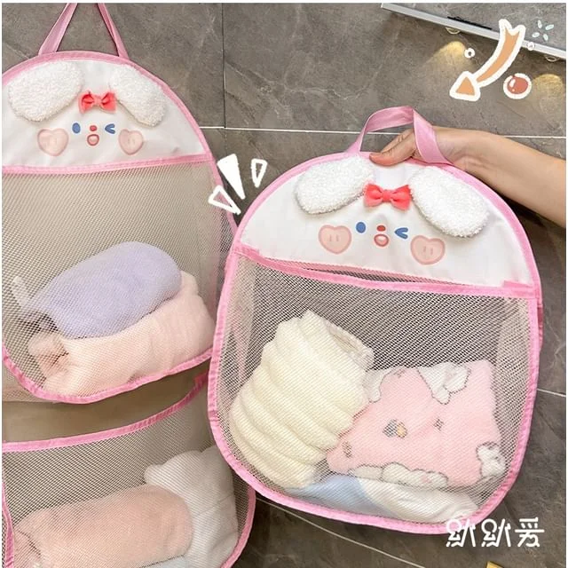 Rabbit Laundry Basket / Hook / Set (Various Designs) by Momoi