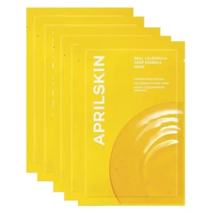 Real Calendula Deep Essence Mask Bundle Set by APRILSKIN