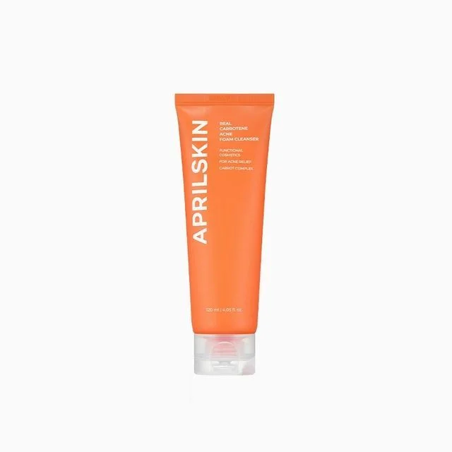 Real Carrotene Acne Foam Cleanser by APRILSKIN