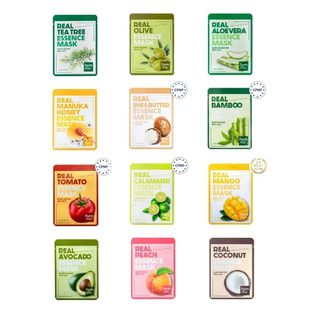 Real Essence Mask - 12 Types by Farm Stay