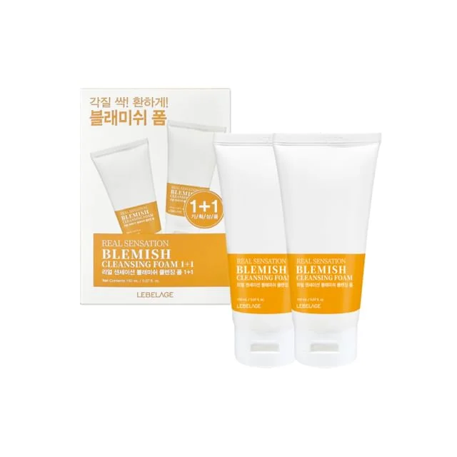 Real Sensation Blemish Cleansing Foam Set by Lebelage
