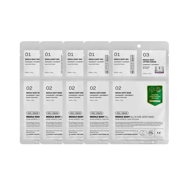 Reedle Shot All In One 3 Step Mask Bundle Set by VT