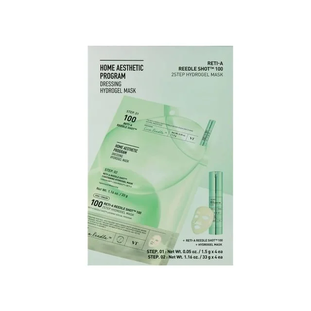 Reti-A Reedle Shot 100 2Step Hydrogel Mask Set by VT