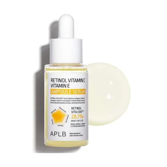 Retinol Vitamin C Vitamin E Ampoule Serum by APLB