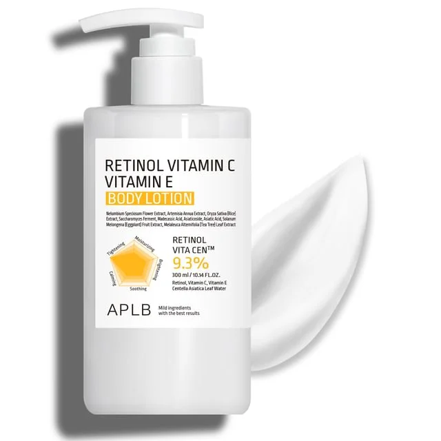 Retinol Vitamin C Vitamin E Body Lotion by APLB