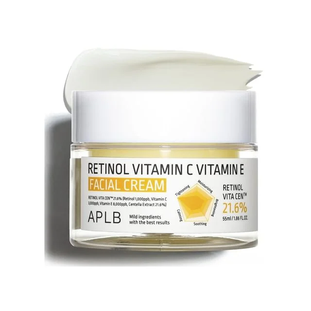 Retinol Vitamin C Vitamin E Facial Cream by APLB