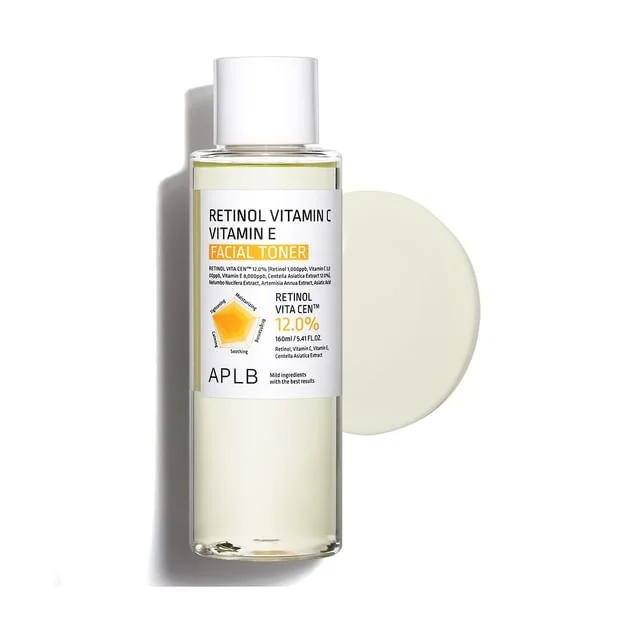 Retinol Vitamin C Vitamin E Facial Toner by APLB
