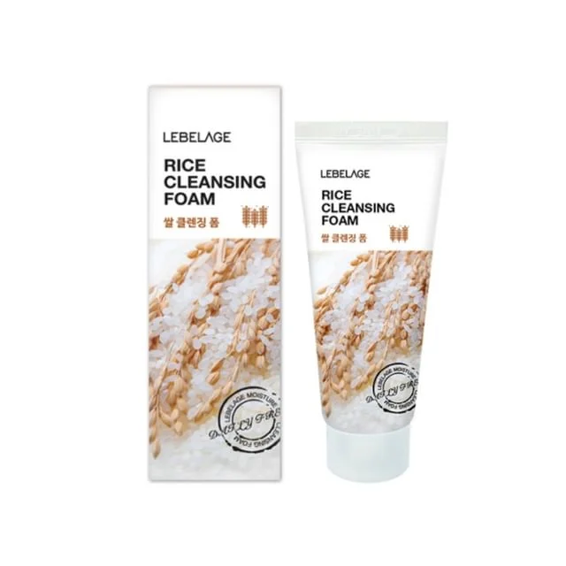 Rice Cleansing Foam by Lebelage