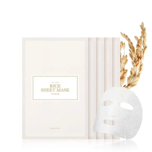 Rice Sheet Mask Set by I'm from