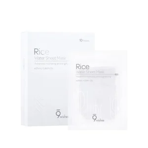Rice Water Sheet Mask by 9wishes