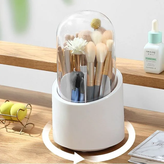 Rotatable Makeup Brush Holder (various designs) by Hera's Place