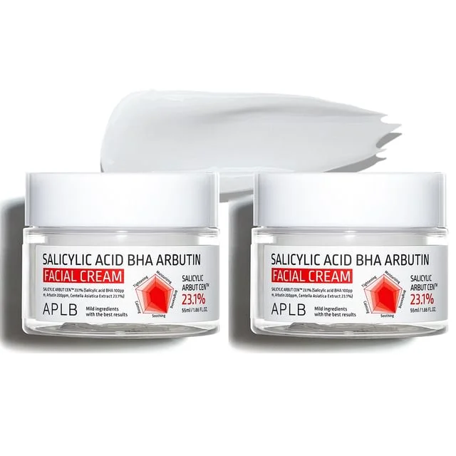 Salicylic Acid BHA Arbutin Facial Cream Set by APLB
