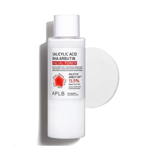 Salicylic Acid BHA Arbutin Facial Toner by APLB