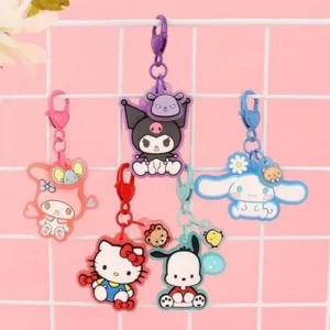Sanrio Characters Zipper Keyring by Iswas