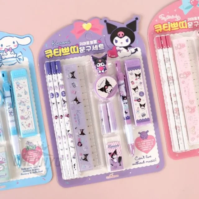 Sanrio Stationery Gift Set (11 PCS) by Iswas