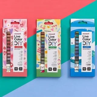 Set: Dual Head Drawing Fine Point Pen / Marker by OH.Leely