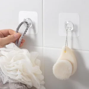 Set of 10: Adhesive Wall Hook by Home Simply