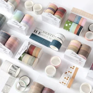 Set of 10: Printed Masking Tape by Hera's Place