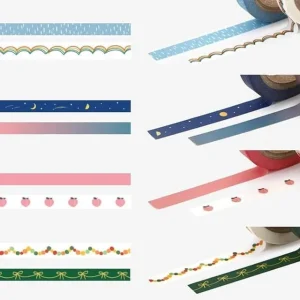 Set of 2: Patterned Masking Tape by Iswas