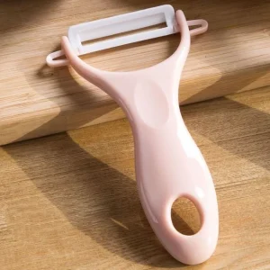 Set of 3: Ceramic Vegetable Peeler by Home Simply