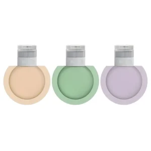 Set of 3: Silicone Travel Squeeze Bottle (Various Designs) by Home Simply