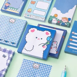 Set of 4: Bear Sticky Note (various designs) by Hera's Place