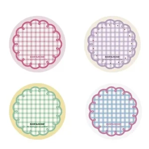 Set of 4: Plaid Coaster (Various Designs) by Home Simply