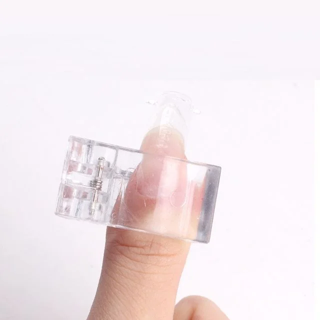 Set of 5: Faux Nail Tips Holder Clip by Monoe