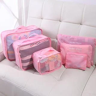 Set of 6:  Travel Organizers by Evorest Bags