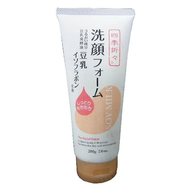 Shikioriori Soy Milk Isoflavone Facial Cleansing Foam by Kumano Cosme