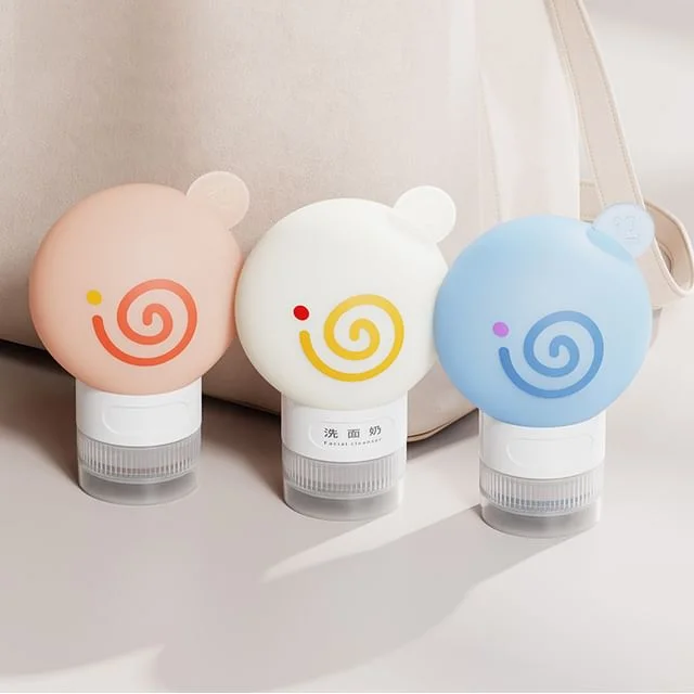 Silicone Travel Squeeze Bottle (Various Designs) by Evorest Bags