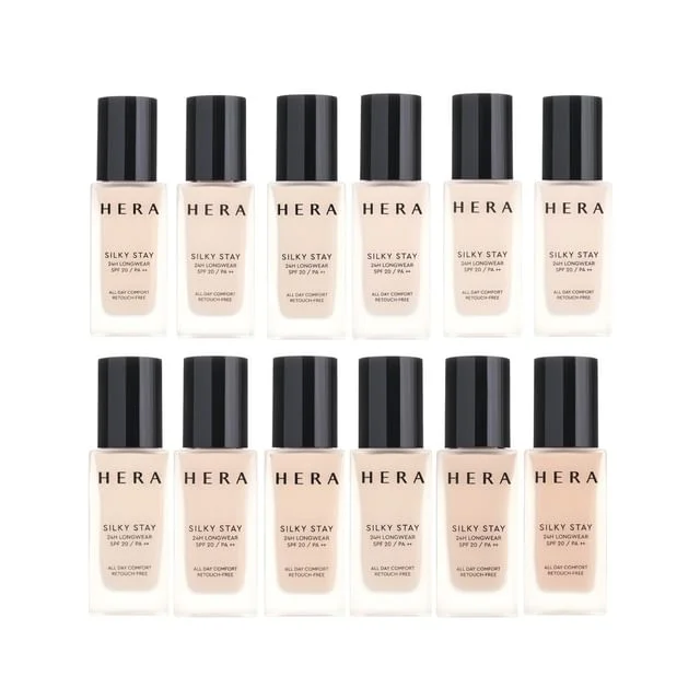 Silky Stay 24H Longwear Foundation - 12 Colors by HERA