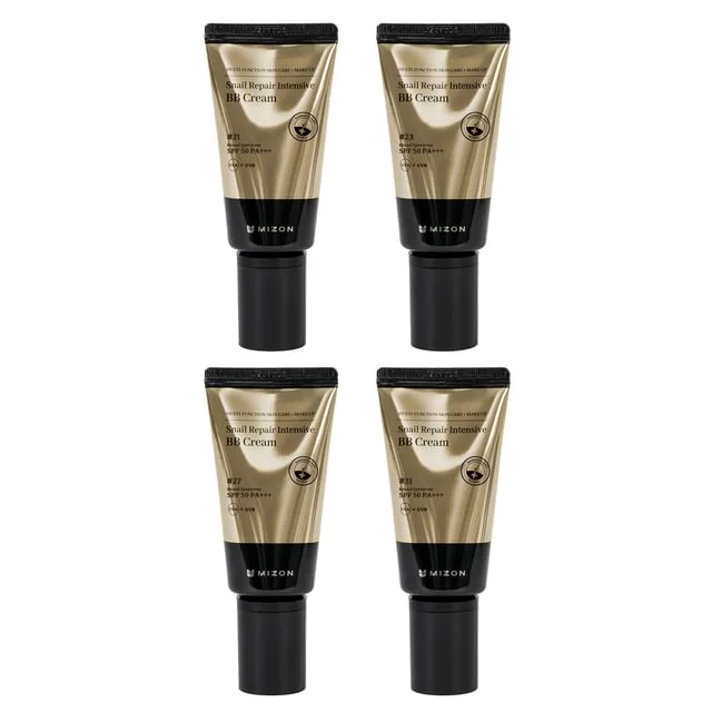 Snail Repair Intensive BB Cream SPF 50 PA+++ - 4 Colors by Mizon