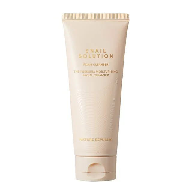 Snail Solution Foam Cleanser by Nature Republic
