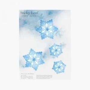 Snowflake Sticky Note - (L) by Iswas