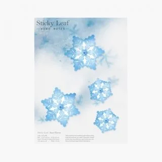 Snowflake Sticky Note - (L) by Iswas