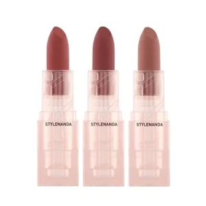 Soft Matte Lipstick Clear Layer Cool Edition - 3 Colors by 3CE