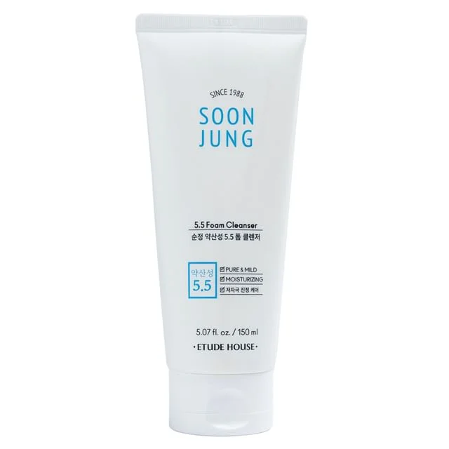 Soon Jung 5.5 Foam Cleanser by Etude