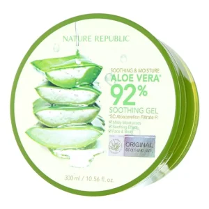 Soothing & Moisture Aloe Vera 92% Soothing Gel (KR version: OOP) by Nature Republic