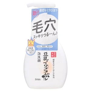 Soy Milk Moisture Foam Face Wash NC by SANA