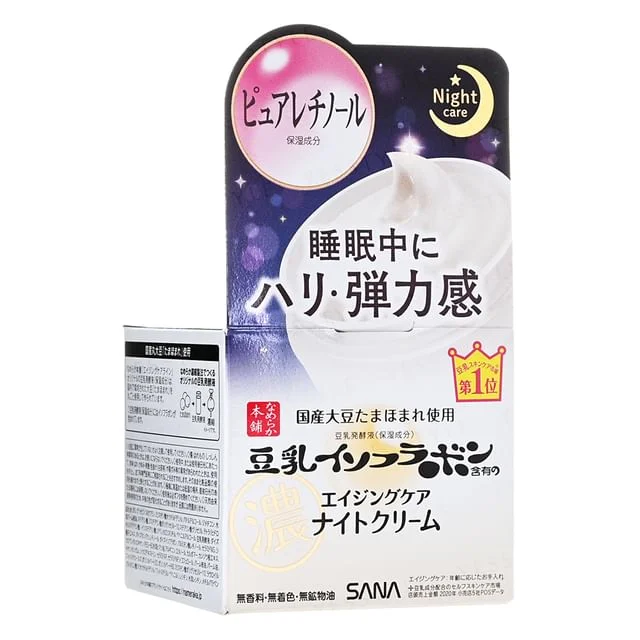 Soy Milk Wrinkle Care Night Cream by SANA