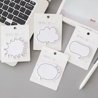 Speech Bubble Sticky Note Pads by Hera's Place