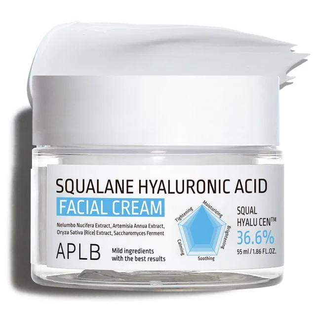 Squalane Hyaluronic Acid Facial Cream by APLB