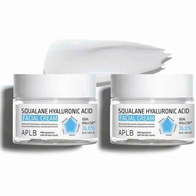 Squalane Hyaluronic Acid Facial Cream Set by APLB